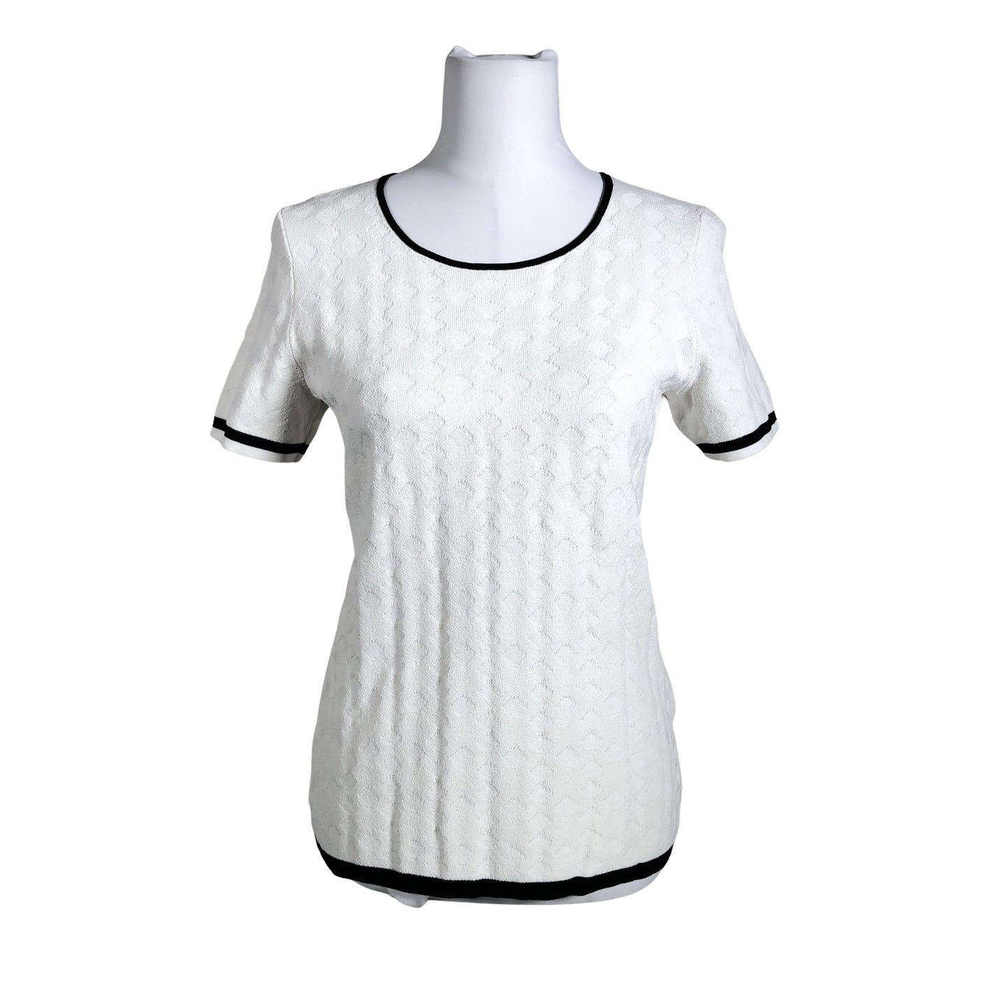 Unisex Esprit - Short-sleeved blouse, size 38 - White (1)