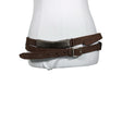 Unisex Hunkydory - Leather belt, size 38 - Brown ()