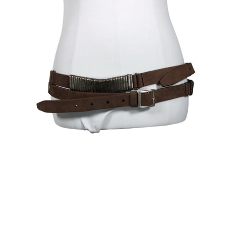 Unisex Hunkydory - Leather belt, size 38 - Brown ()