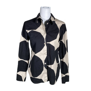 Unisex Marimekko - Collared shirt, size 40 - Black (1)