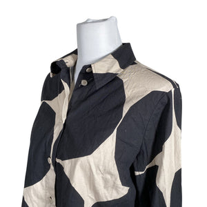 Unisex Marimekko - Collared shirt, size 40 - Black (3)