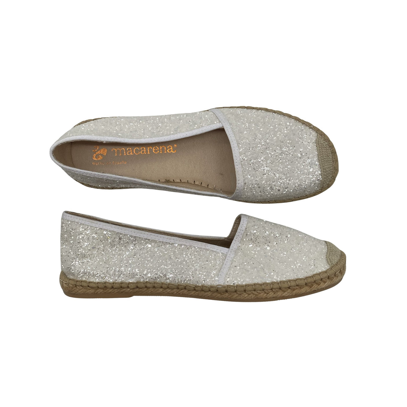 Unisex Macarena - Loafers, size 39 - White (1)