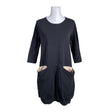 Unisex NOSH - Tricot tunic, size 40 - Black ()