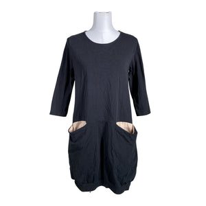 Unisex NOSH - Tricot tunic, size 40 - Black (1)