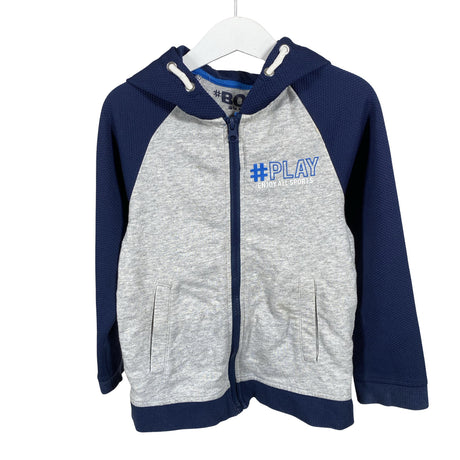 Unisex Bogi - Hoodie, size 116 - 122 - Blue ()