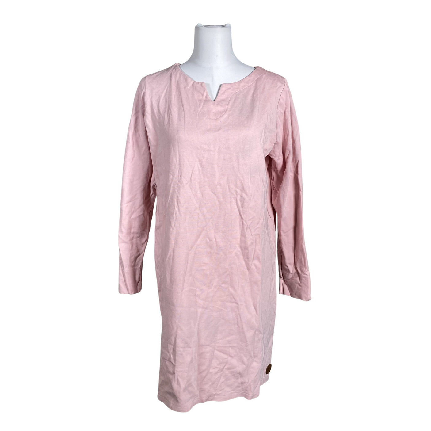 Unisex Olsen - Tricot dress, size 40 - Light pink (1)