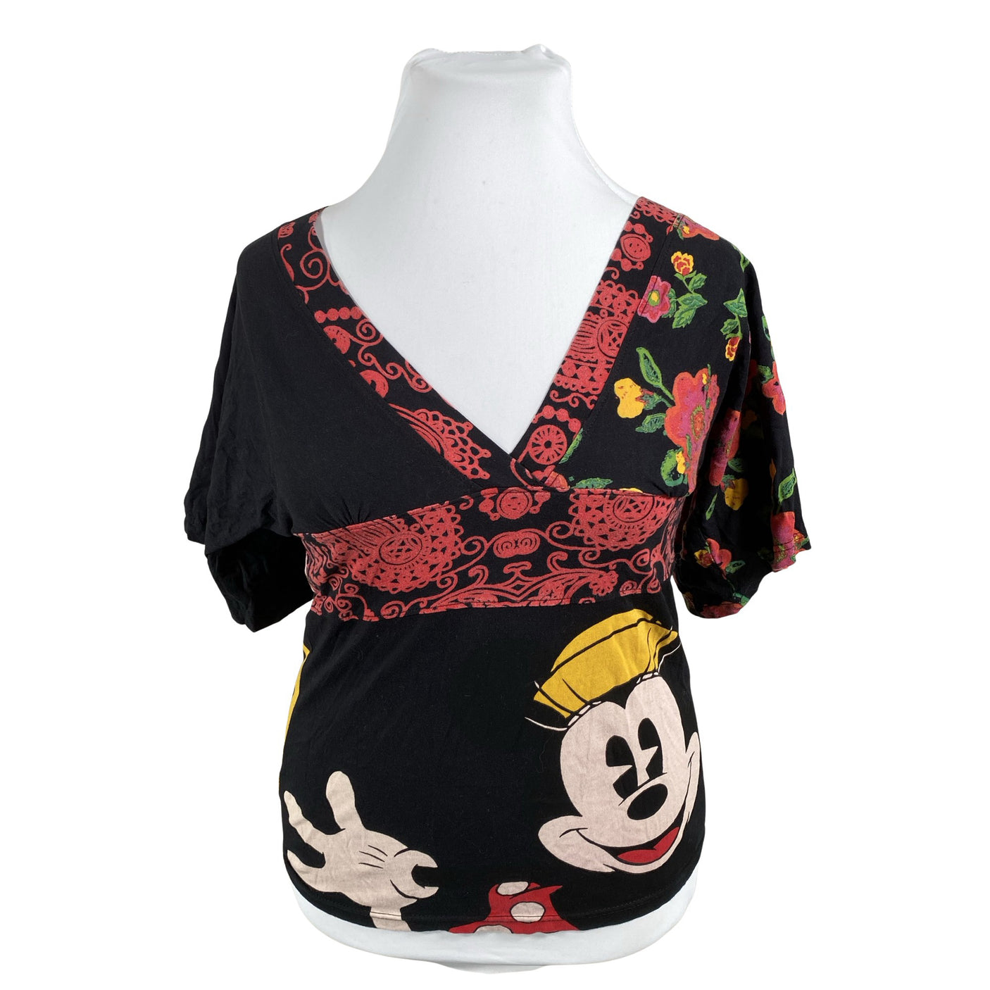 Unisex Desigual - T-shirt, size 42 - Black (1)