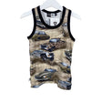 Unisex Molo Kids - Sleeveless shirt, size 122 - 128 - Brown ()