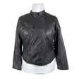 Unisex Guess - Leather jacket, size 42 - Black ()