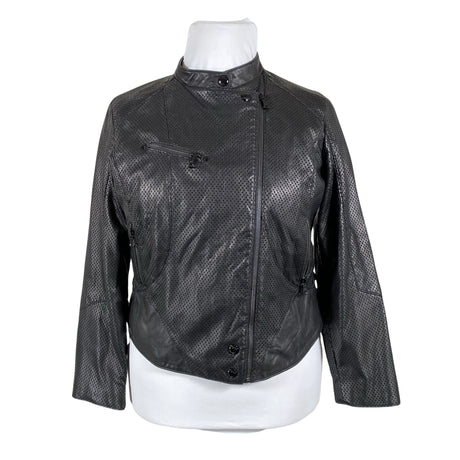 Unisex Guess - Leather jacket, size 42 - Black ()