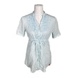 Unisex EDC by Esprit - Short-sleeved blouse, size 36 - Light blue ()