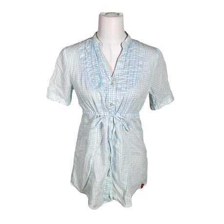 Unisex EDC by Esprit - Short-sleeved blouse, size 36 - Light blue ()