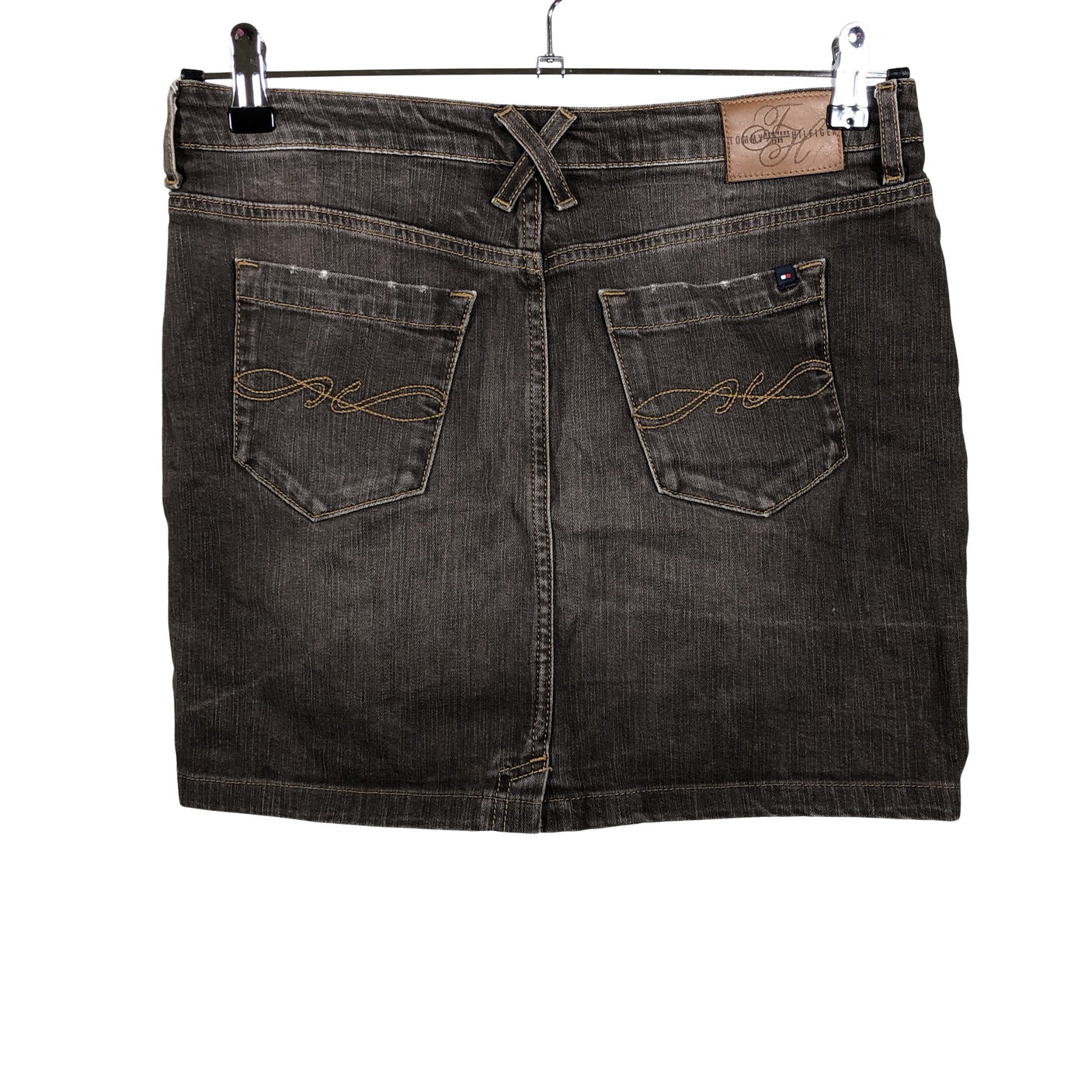 Unisex Tommy Hilfiger - Denim skirt, size 36 - Brown (2)
