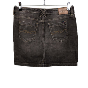 Unisex Tommy Hilfiger - Denim skirt, size 36 - Brown (2)