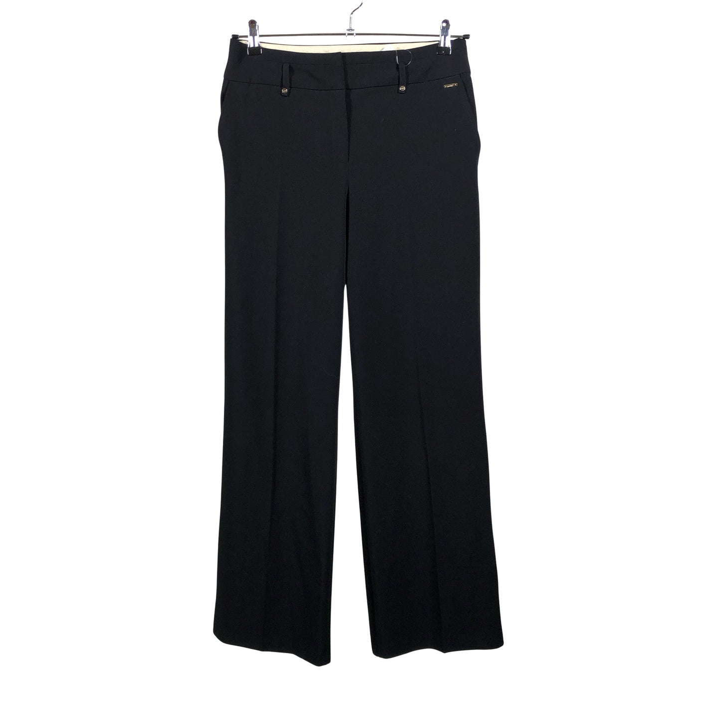 Unisex Per Una by Marks & Spencer - Straight leg trousers, size 40 - Black (1)