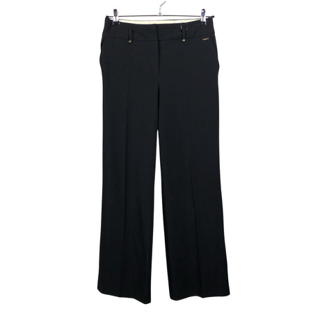 Unisex Per Una by Marks & Spencer - Straight leg trousers, size 40 - Black ()