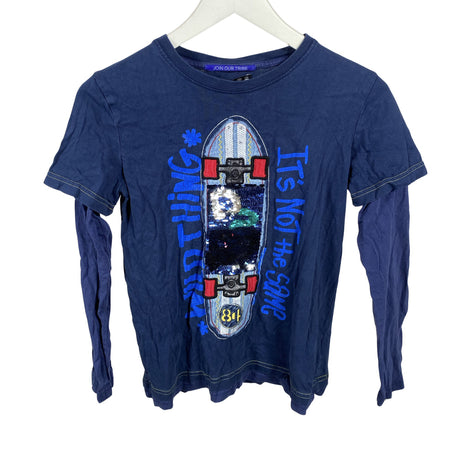 Unisex Desigual - Tricot shirt, size 146 - 152 - Blue ()