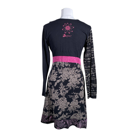 Unisex Desigual - Tricot dress, size 36 - Black (2)