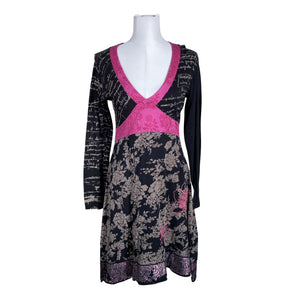 Unisex Desigual - Tricot dress, size 36 - Black (1)