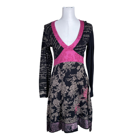 Unisex Desigual - Tricot dress, size 36 - Black ()