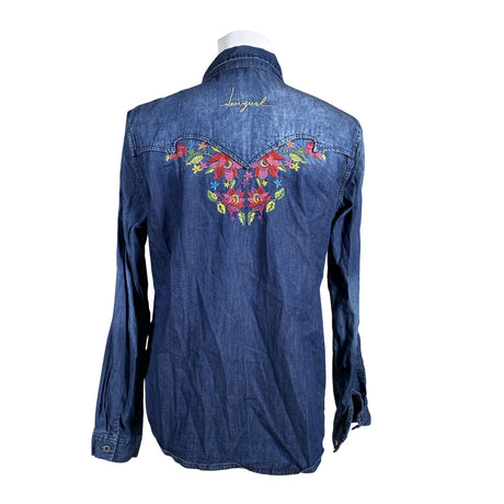 Unisex Desigual - Denim shirt, size 36 - Blue (2)