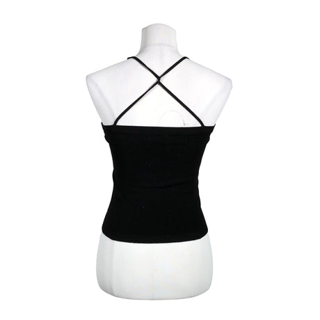 Unisex Sisley - Tricot tank top, size 36 - Black (2)