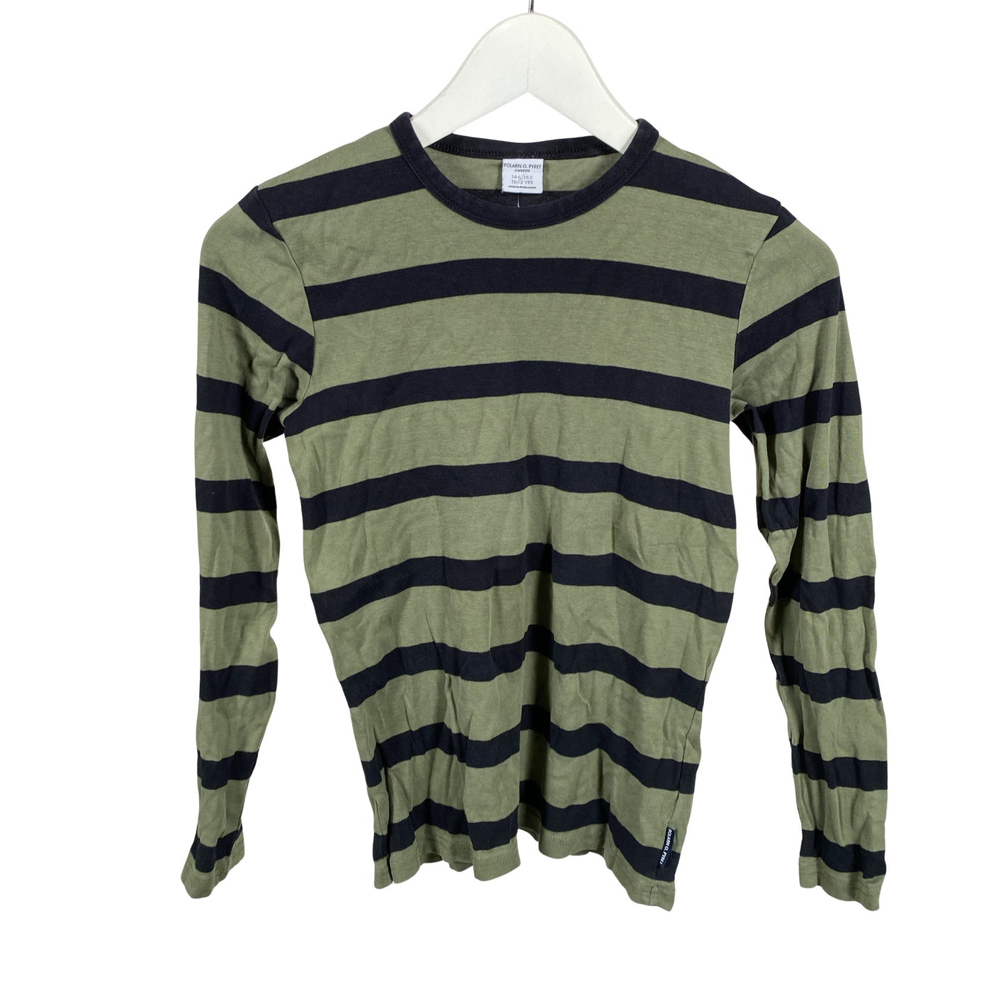 Unisex Polarn O. Pyret - Tricot shirt, size 146 - 152 - Green (1)