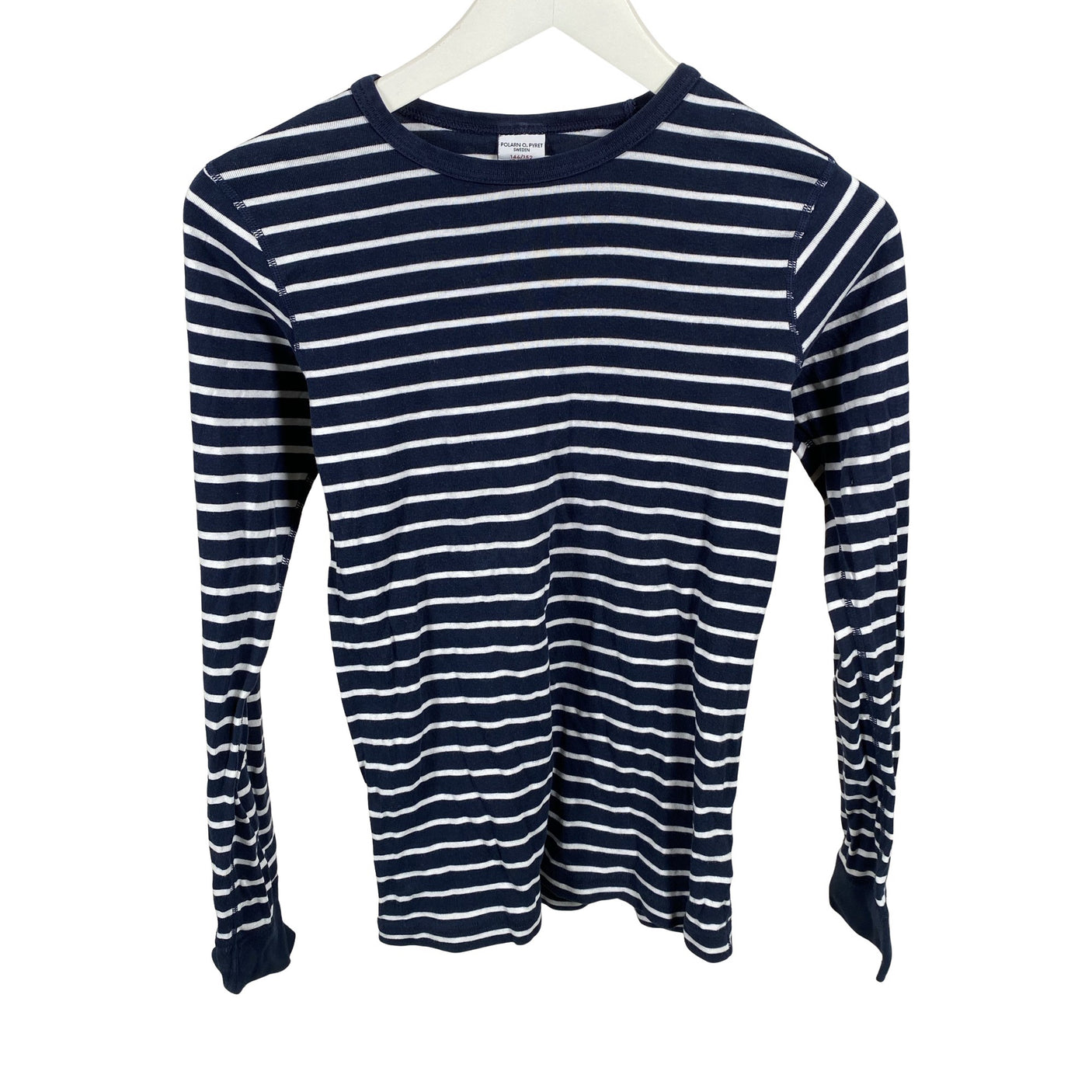 Unisex Polarn O. Pyret - Tricot shirt, size 146 - 152 - Blue (1)