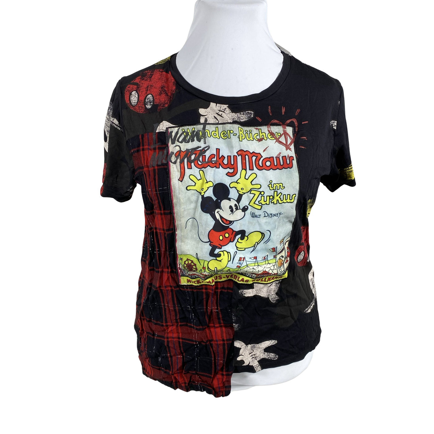 Unisex Desigual - T-shirt, size 44 - Black (1)