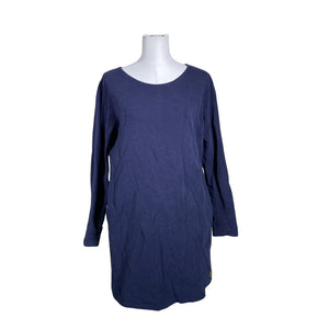 Unisex Blaa - Sweatshirt tunic, size 40 - Blue (1)