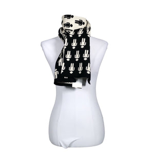 Unisex Fredrikson - Scarf, size Ei kokoa - Black (1)