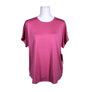 Unisex Soc - Sports shirt, short sleeve, size 38 - Pink (1)