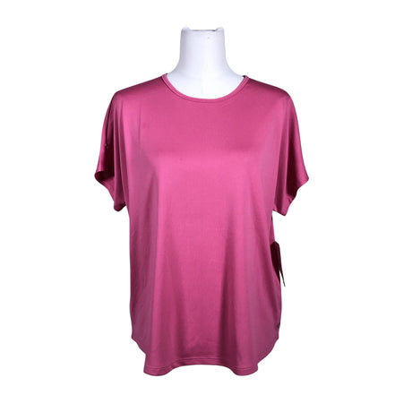 Unisex Soc - Sports shirt, short sleeve, size 38 - Pink ()