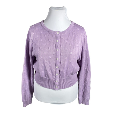 Unisex Hell Bunny - Cardigan, size 46 - Violet ()