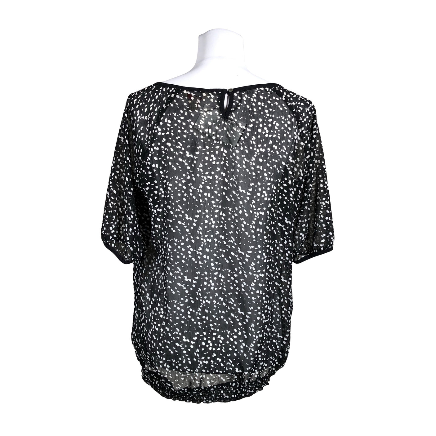 Unisex Esprit - Short-sleeved blouse, size 38 - Black (2)