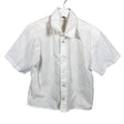 Unisex Zalekua - Collared shirt, size 104 - 110 - White ()
