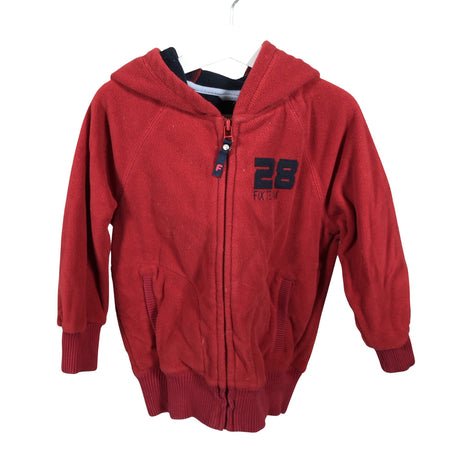 Unisex FIX by Lindex - Hoodie, size 98 - 104 - Red ()