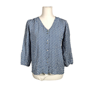 Unisex Tom Tailor - Blouse, size 38 - Blue (1)