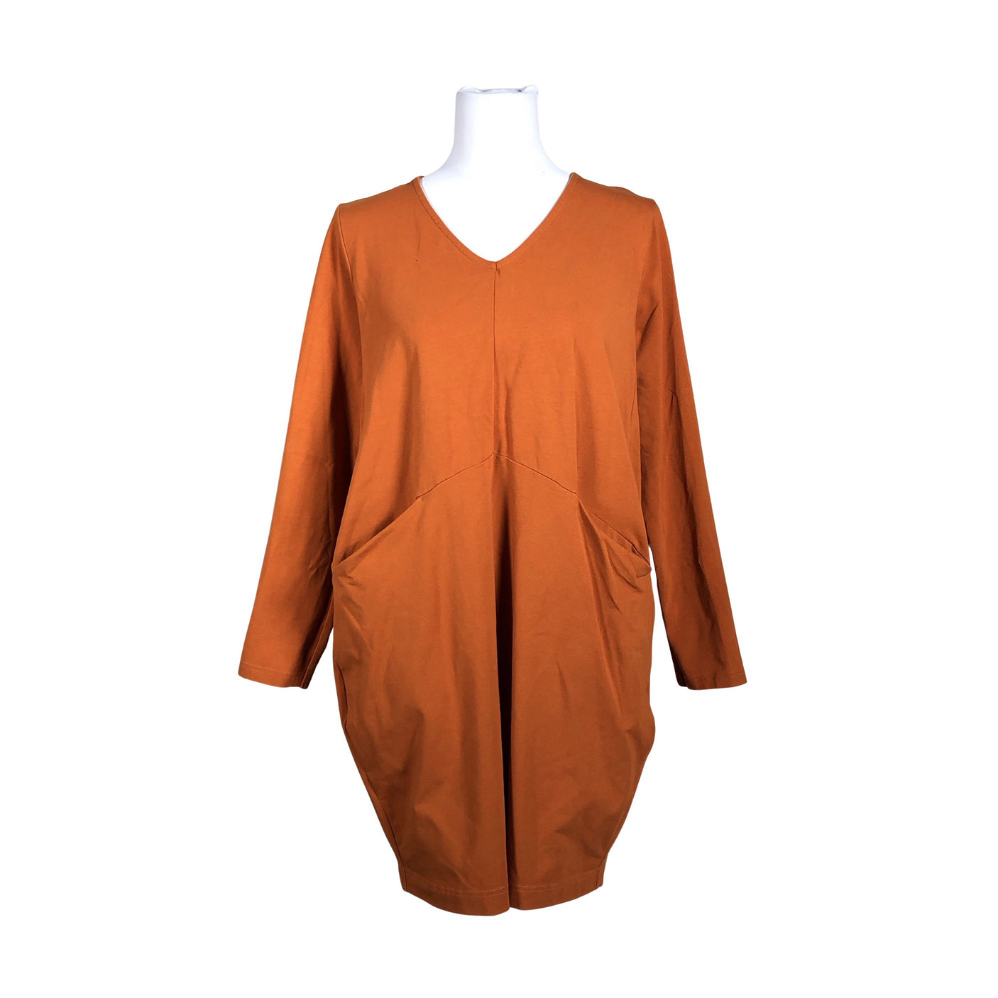 Unisex NOSH - Tricot dress, size 40 - Orange (1)