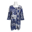 Unisex Peter Hahn - Tricot tunic, size 40 - Blue ()