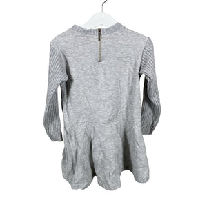 Unisex Mayoral - Tricot dress, size 104 - 110 - Gray (2)