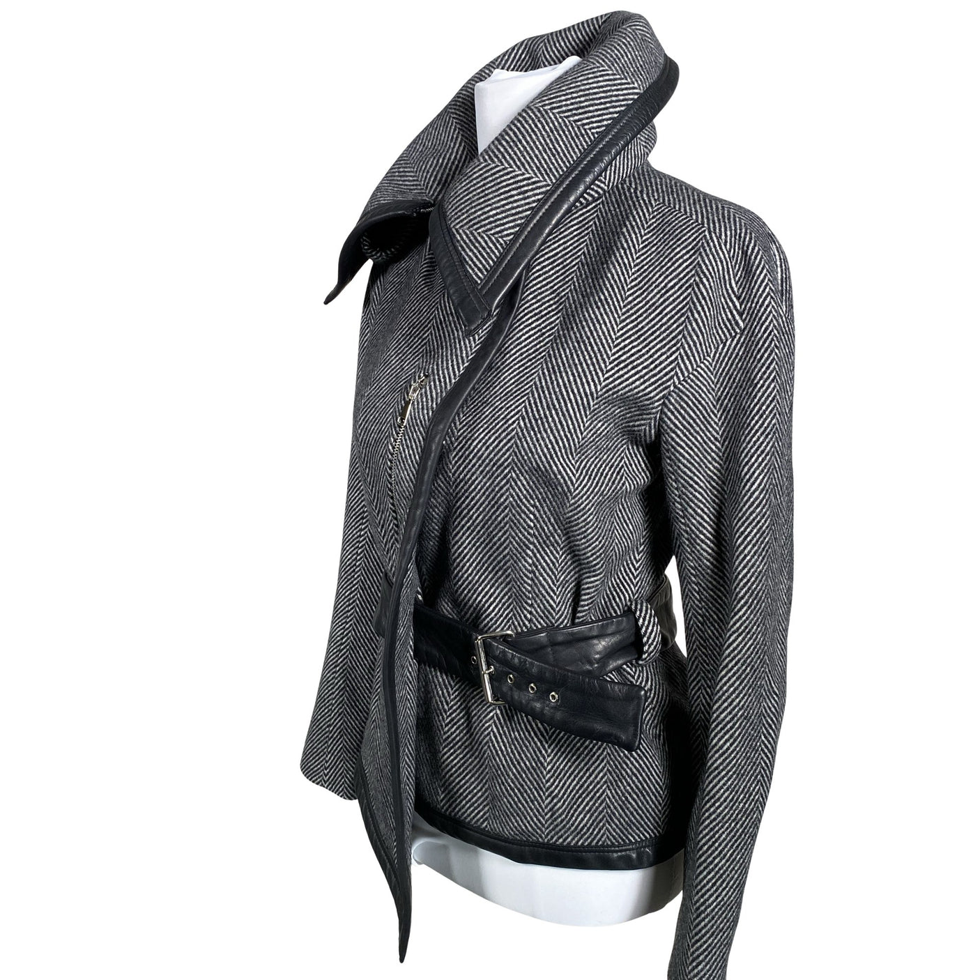 Unisex JC de Castelbajac - Wool coat, size 38 - Gray (3)