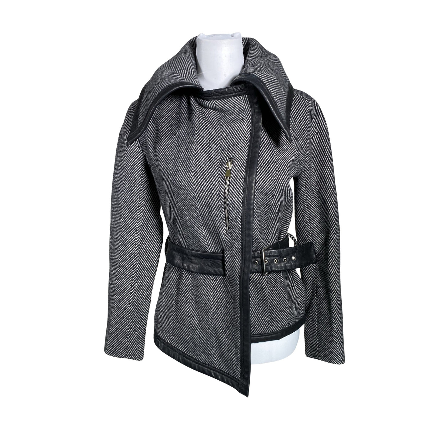 Unisex JC de Castelbajac - Wool coat, size 38 - Gray (1)