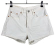Unisex Levi's - Denim shorts, size W27 - White ()
