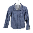 Unisex Polarn O. Pyret - Collared shirt, size 116 - 122 - Gray ()