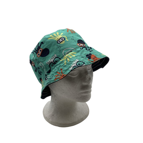 Unisex Polarn O. Pyret - Summer hat, size 50 - 52 cm - Blue ()