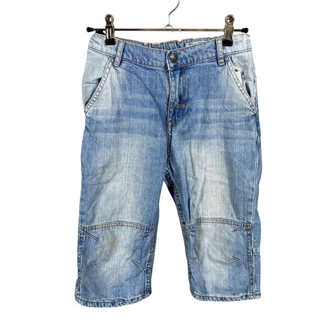 Unisex Polarn O. Pyret - Denim shorts, size 134 - 140 - Light blue ()