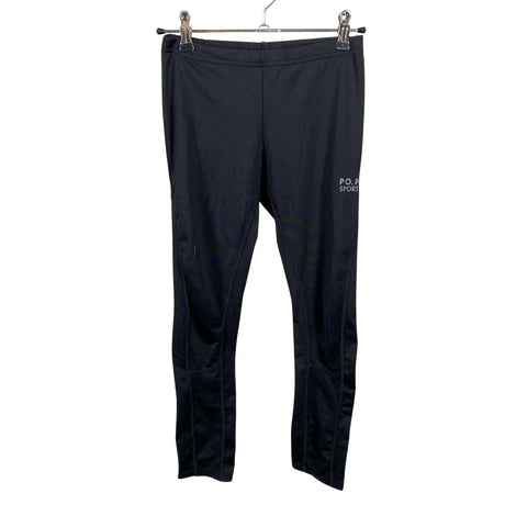 Unisex Polarn O. Pyret - Sports tights, size 134 - 140 - Black ()