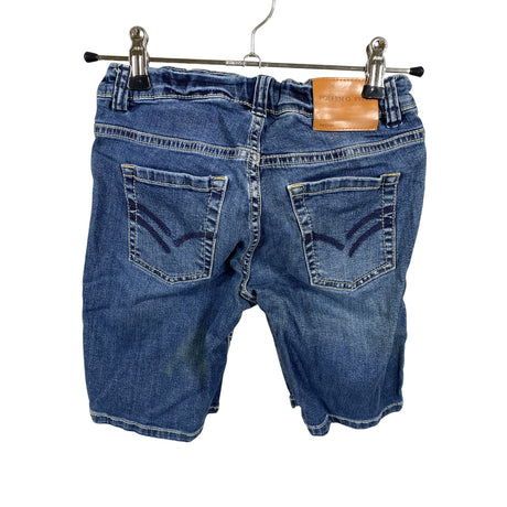 Unisex Polarn O. Pyret - Denim shorts, size 122 - 128 - Blue (2)