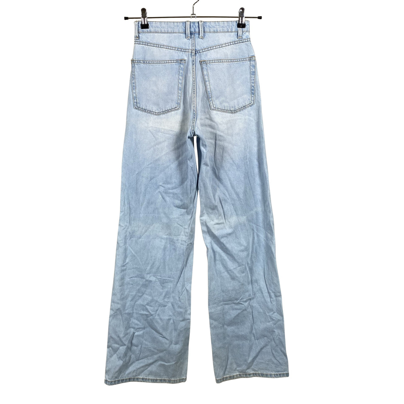 Unisex Lindex - Jeans, size 34 - Light blue (2)